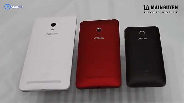 Trên tay 3 chiếc điện thoại ASUS Zenfone 4, Zenfone 5 và Zenfone 6