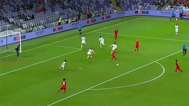 Việt Nam tổ chức tấn công cực hay khi gặp các đội bóng lớn tại Asian Cup 2019