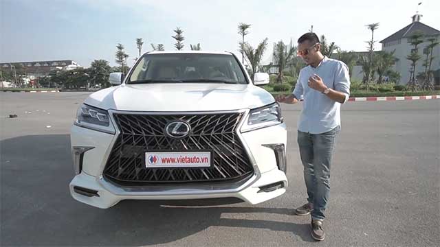 Lái thử bản Super Sport của Lexus LX570 giá 10 tỷ đồng