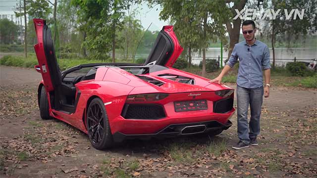 Trải nghiệm Lamborghini Aventador Roadster duy nhất tại Việt Nam