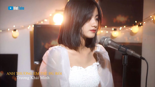 Anh Thương Em Thế Đủ Rồi - Trương Khải Minh - Hà My Cover