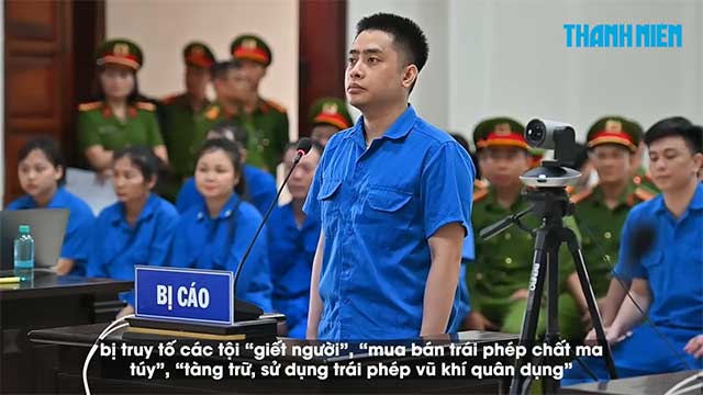 Bùi Đình Khánh và các đồng phạm ngày ra tòa