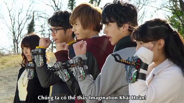 [Vietsub] Ressha Sentai ToQGer Trở Lại: ToQ Nanagou Siêu Cấp Trong Mơ 2015 Full