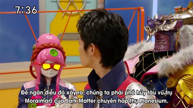 [Vietsub] Chiến Đội Vũ Trụ (Uchuu Sentai Kyuranger) 2017 - Tập 3
