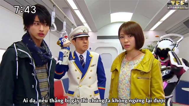 [Vietsub] Siêu Nhân Đường Sắt (Ressha Sentai ToQger) 2014 - Tập 8