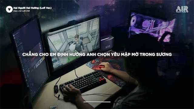 [Video Lyrics] Hai Người Hai Hướng (Lofi) - Inso x Air Lofi | Ngỡ sẽ là tương lai nhưng nào hay giờ anh