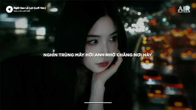 [Video Lyrics] Ngôi Sao Lẻ Loi (Lofi) - Inso x Air Lofi | Dù trời mưa hay bão tố vẫn có em nơi đây